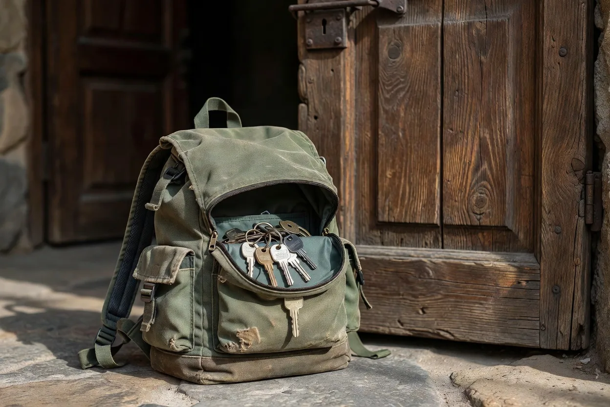 Schlüssel im Rucksack vergessen – So kommst du schnell wieder rein